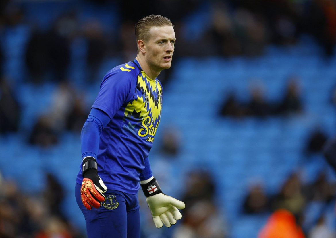 Aston Villa eyeing up Jordan Pickford